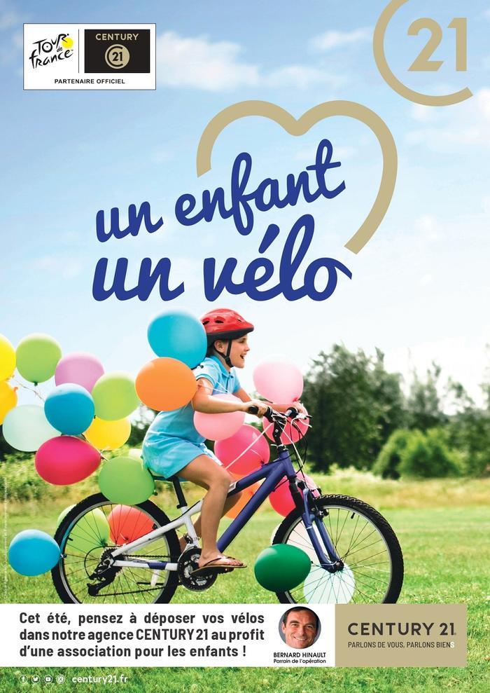 Un enfant un vélo