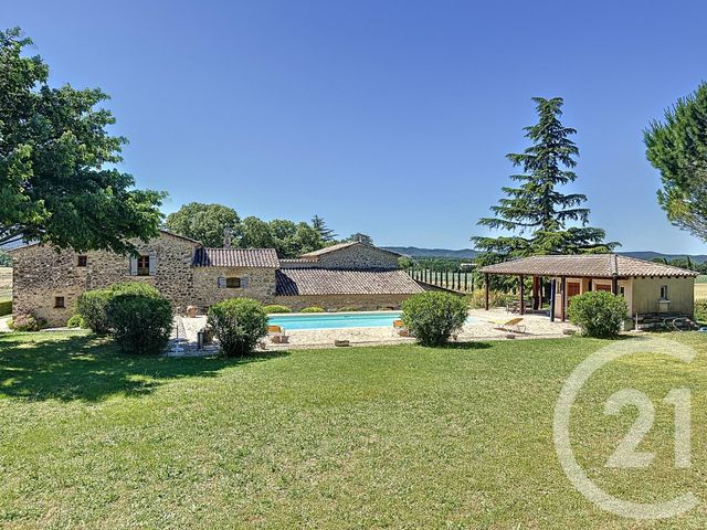 maison à vendre - 11 pièces - 430.0 m2 - LA BEGUDE DE MAZENC - 26 - RHONE-ALPES - Century 21 Portes De Provence