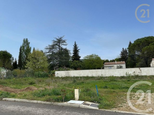 terrain à vendre - 444.0 m2 - SAUZET - 26 - RHONE-ALPES - Century 21 Portes De Provence