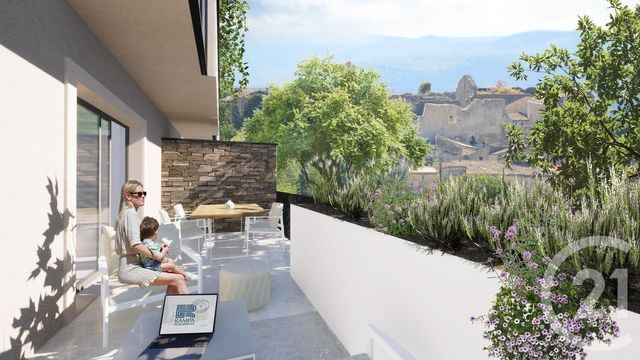 Appartement T3 à vendre - 3 pièces - 69.59 m2 - SAUZET - 26 - RHONE-ALPES - Century 21 Portes De Provence
