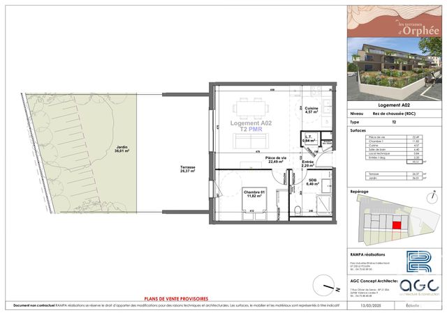 Appartement T2 à vendre - 2 pièces - 48.32 m2 - SAUZET - 26 - RHONE-ALPES - Century 21 Portes De Provence