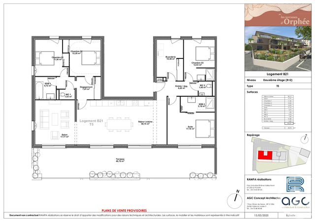 Appartement F5 à vendre - 5 pièces - 149.24 m2 - SAUZET - 26 - RHONE-ALPES - Century 21 Portes De Provence
